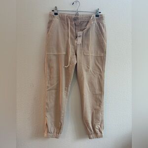 American Eagle Outfitters Beige Jogger Pants